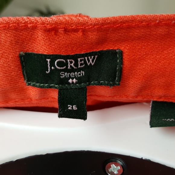J.Crew Toothpick Red Stretch Skinny Jeans 26 - Picture 5 of 8